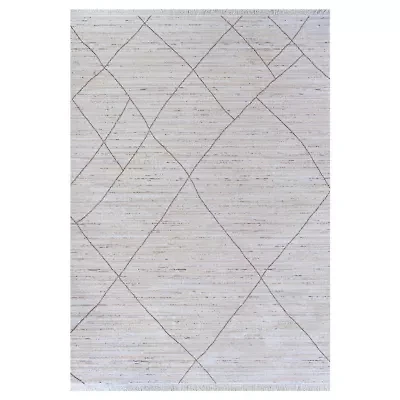 Couristan Diamante Geo Linear Indoor Rectangular Accent Rug