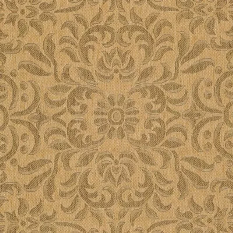 Safavieh Courtyard Collection Eleanor Oriental Indoor/Outdoor Round Area Rug