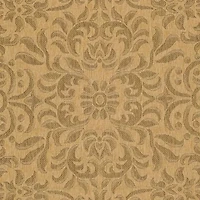 Safavieh Courtyard Collection Eleanor Oriental Indoor/Outdoor Round Area Rug