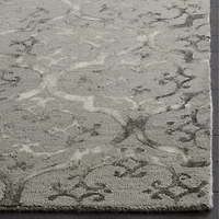 Safavieh Dip Dye Collection Aniyah Damask Round Area Rug