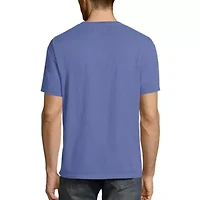 Hanes Men's ComfortWash Garment-Dyed Short Sleeve Tee with Pocket