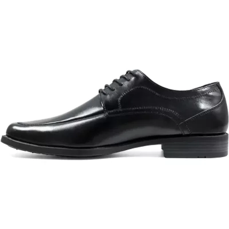 Stacy Adams® Calhoun Mens Moc-Toe Leather Lace Oxford Dress Shoes