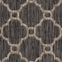 Safavieh Courtyard Collection Ian Geometric Indoor/Outdoor Area Rug