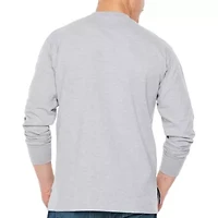 Smiths Workwear Mens Crew Neck Long Sleeve T-Shirt