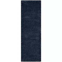 Safavieh Santa Monica Shag Collection Ainsley Solid Runner Rug
