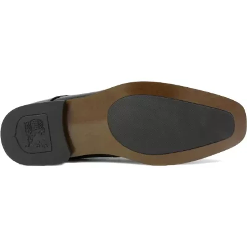 Stacy Adams® Blake Mens Leather Moc-Toe Slip-On Dress Shoes