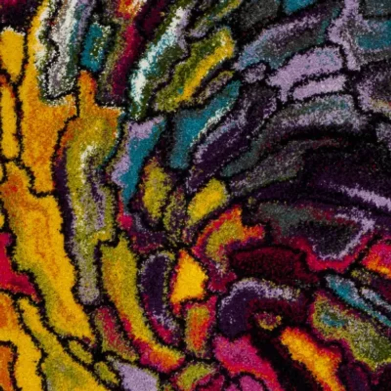 Safavieh Lilly Abstract Shag Rectangular Rugs