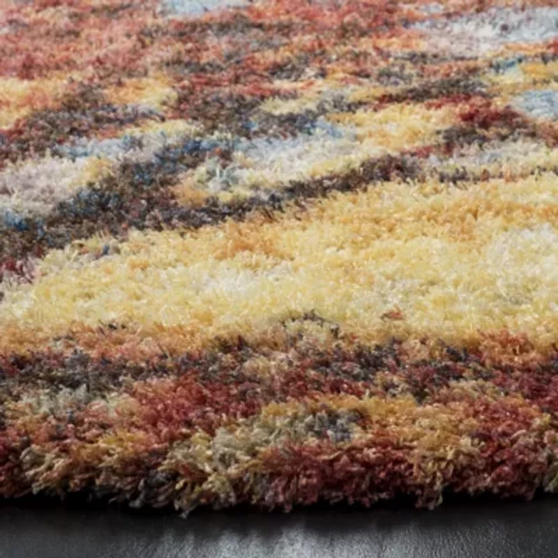 Safavieh Gypsy Collection Jackalyn Abstract RoundArea Rug