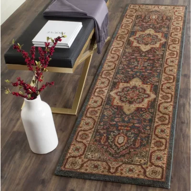 Safavieh Mahal Collection Flowers Oriental Runner Rug