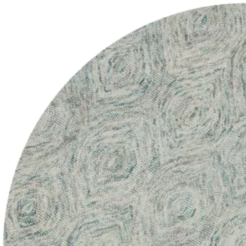 Safavieh Ikat Collection Cheshunt Geometric Round Area Rug