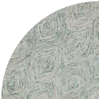 Safavieh Ikat Collection Cheshunt Geometric Round Area Rug