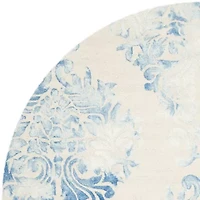 Safavieh Dip Dye Collection Collin Floral Round Area Rug