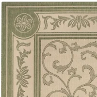 Safavieh Courtyard Collection Miah Floral Indoor/Outdoor Area Rug
