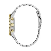 Caravelle Designed By Bulova Mens Two Tone Stainless Steel Bracelet Watch 45b152