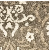 Safavieh Shag Collection Tristen Floral Runner Rug