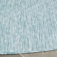 Safavieh Courtyard Collection Monroe Stripe Indoor/Outdoor Area Rug