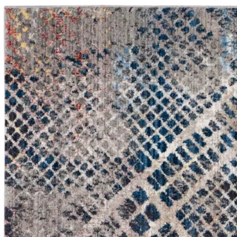 Safavieh Monray Collection Lucetta Geometric Square Area Rug