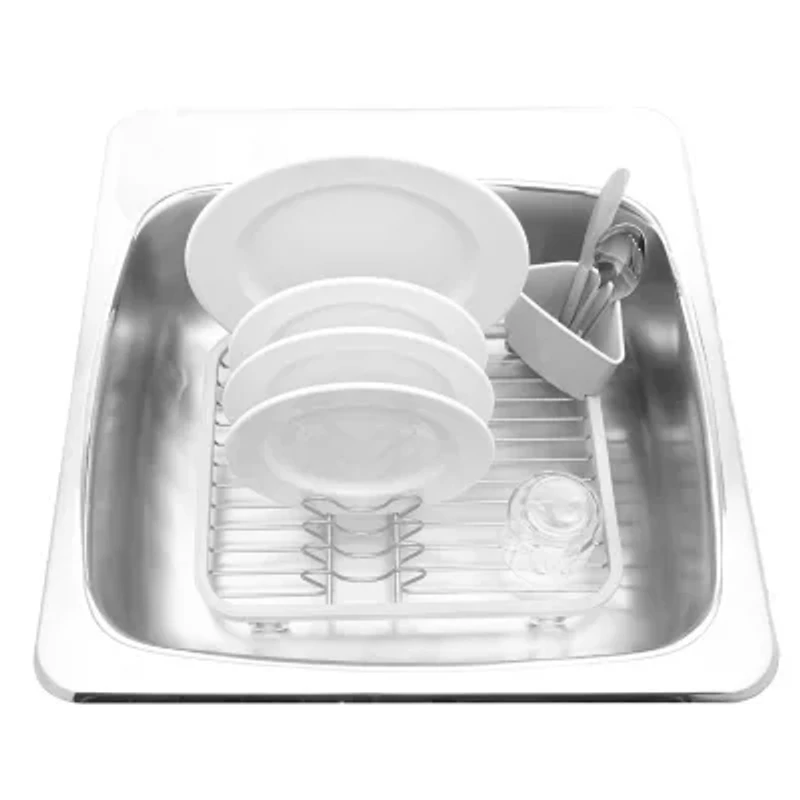 Umbra White Nickel Dish Rack