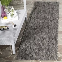 Safavieh Courtyard Collection Elisa Geometric Indoor/Outdoor Runner Rug