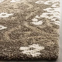 Safavieh Shag Collection Tristen Floral Runner Rug