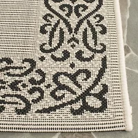 Safavieh Courtyard Collection Dara Oriental Indoor/Outdoor Square Area Rug