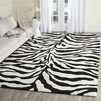 Safavieh Shag Collection Lennox Animal Square Area Rug