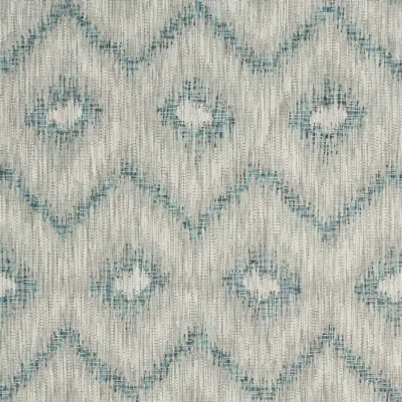 Safavieh Courtyard Collection Lexine Chevron Indoor/Outdoor Runner Rug