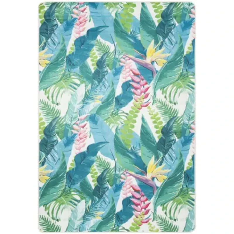 Safavieh Daytona Collection Karena Floral Area Rug