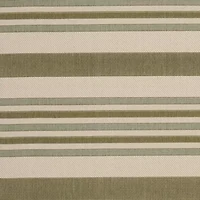 Safavieh Courtyard Collection Ercan Stripe Indoor/Outdoor Area Rug