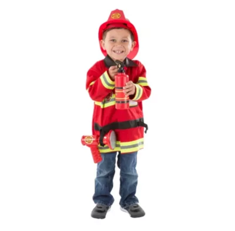 Melissa & Doug Fire Chief Role Play Set Unisex Dress Up Costume