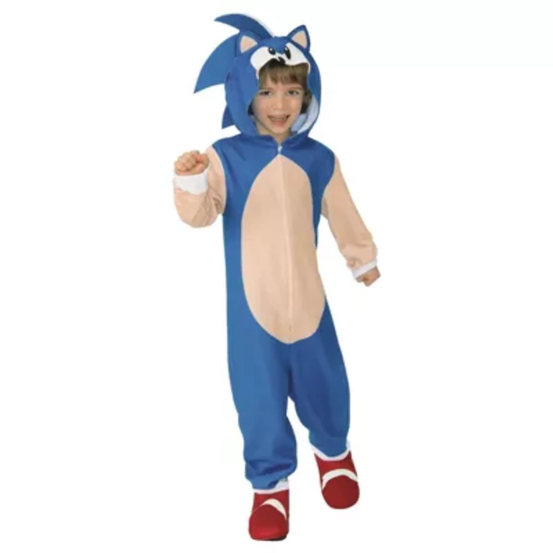Little & Big Kid Boys Oversized Sonic the Hedgehog Costume