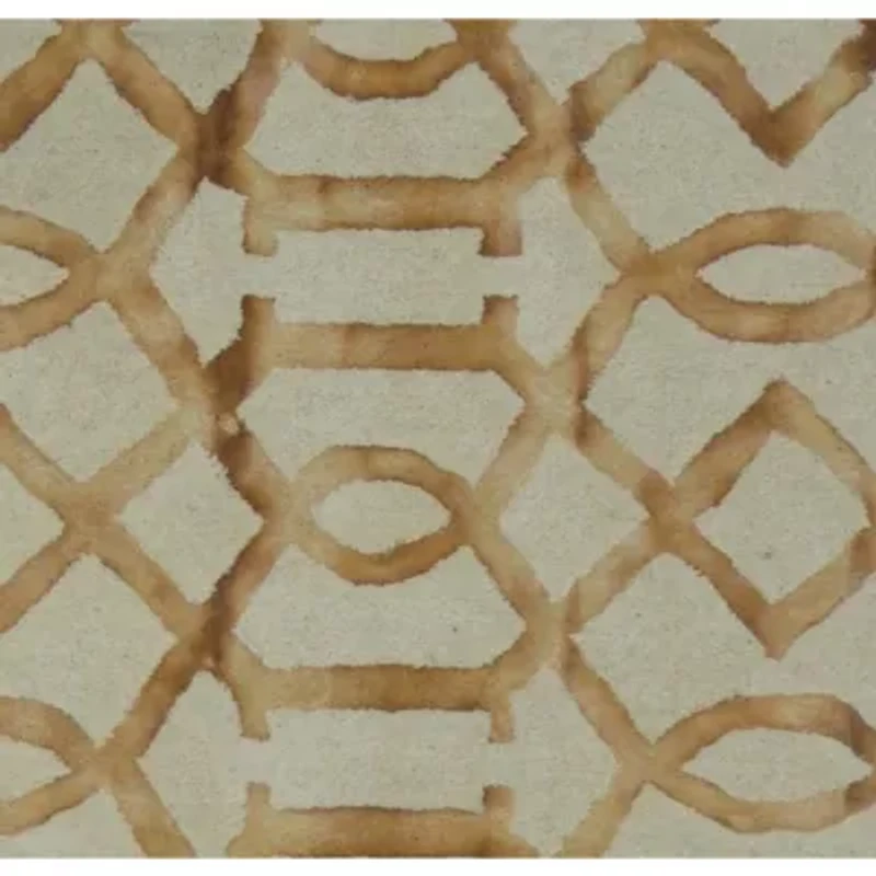 Safavieh Dip Dye Collection Diamond Geometric Square Area Rug