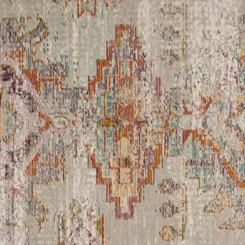 Safavieh Crystal Collection Wyatt Oriental Square Area Rug