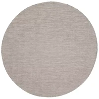 Safavieh Courtyard Collection Monroe Stripe Indoor/Outdoor Round Area Rug