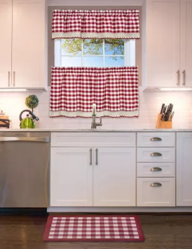 Achim Buffalo Check Anti-Fatigue 18"X30" Kitchen Mat