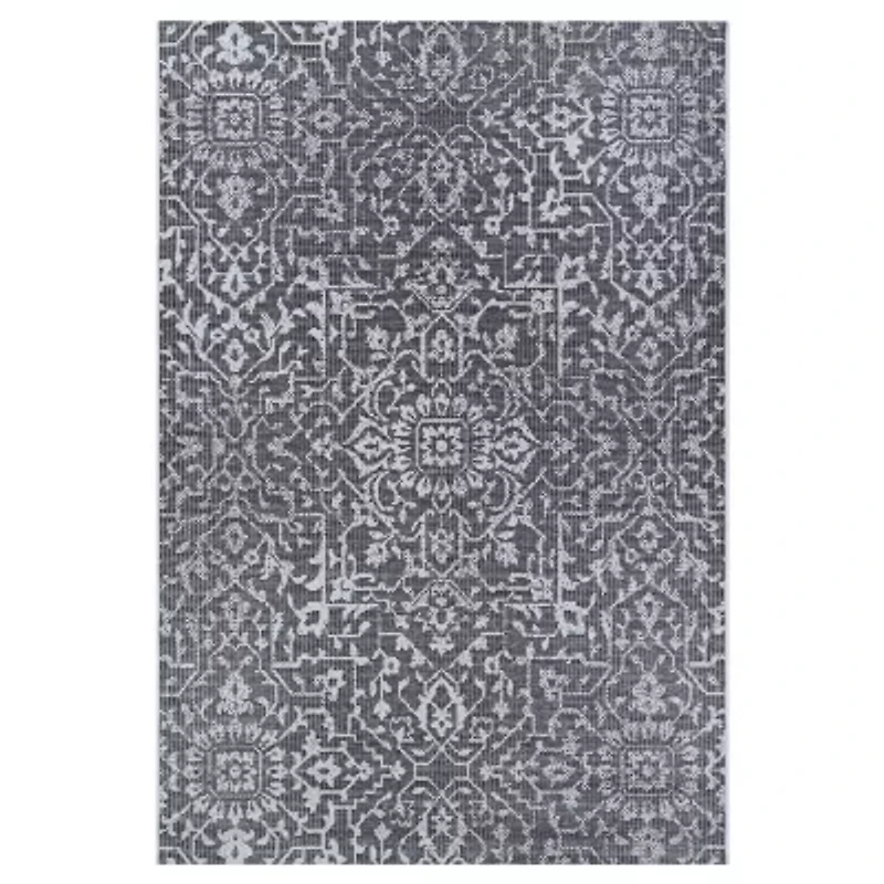 Couristan Monte Carlo Palmette Indoor Outdoor Rectangular Accent Rug