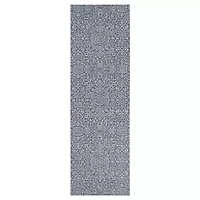 Couristan Monte Carlo Palmette Indoor Outdoor Rectangular Accent Rug