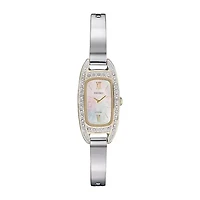 Seiko Womens Silver Tone Stainless Steel Bracelet Watch Sup388