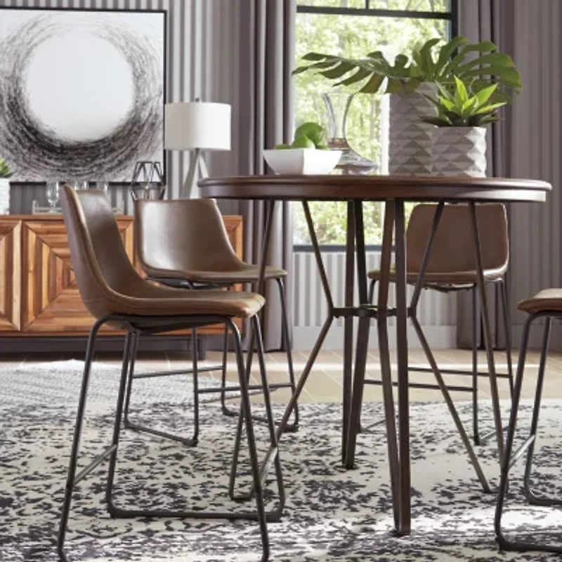Signature Design by Ashley® Collins 2-pc. Counter Height Upholstered Bar Stool