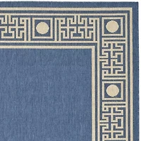 Safavieh Courtyard Collection Cherette Oriental Indoor/Outdoor Runner Rug