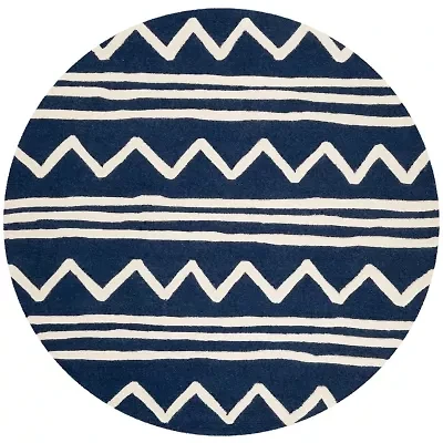Safavieh Kids Collection Fion Geometric Round Area Rug