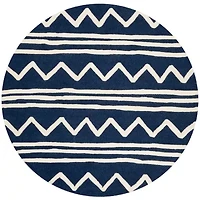 Safavieh Kids Collection Fion Geometric Round Area Rug