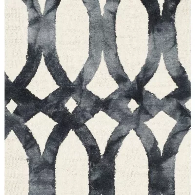 Safavieh Dip Dye Collection Maralyn Geometric Runner Rug