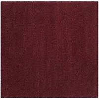 Safavieh Santa Monica Shag Collection Ainsley Solid Square Area Rug