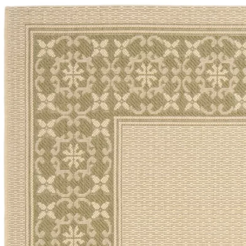 Safavieh Courtyard Collection Chao Floral Indoor/Outdoor Area Rug