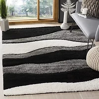 Safavieh Shag Collection Harlow Geometric Area Rug