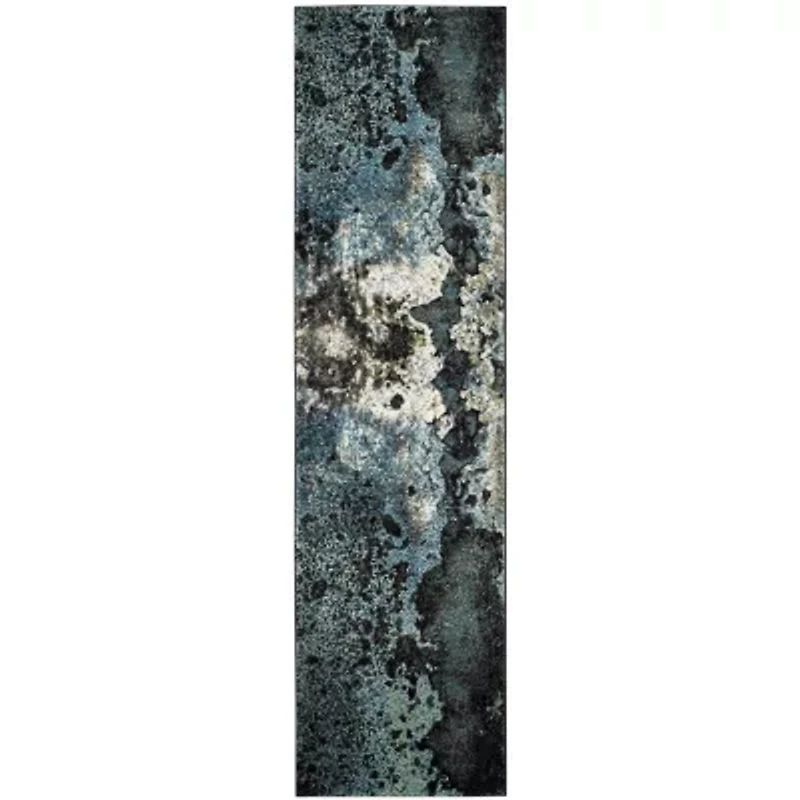 Safavieh Glacier Collection Eunice Geometric Runner Rug