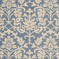 Safavieh Courtyard Collection Lyla Floral Indoor/Outdoor Square Area Rug