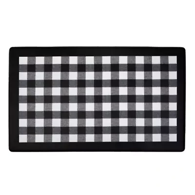Achim Buffalo Check Anti-Fatigue 18"X30" Kitchen Mat