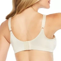 Underscore Fashion Plus Comfort Lace Trim Unlined Wireless Full Coverage Bra